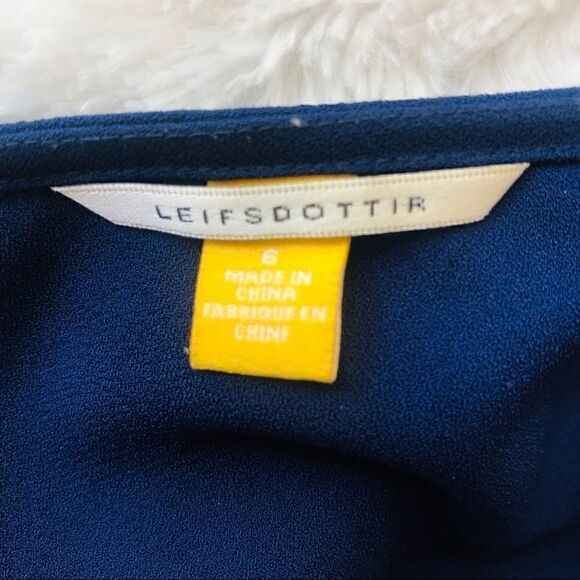 Leifsdottir Anthropologie Malva Floral print top - Picture 6 of 8